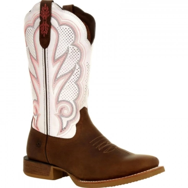 Durango Womens Lady Rebel Pro White Ventilated Western Boot