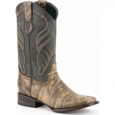 Ferrini Mens Hunter Oak S-Toe Boot