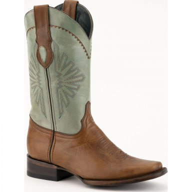 Ferrini Mens Santa Fe Brandy D-Toe Boot 12871-55