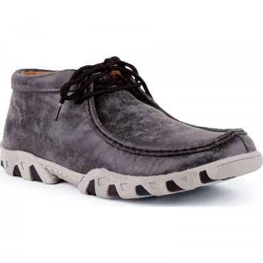 Ferrini Mens Rogue Smokey Black Shoe 33722-49
