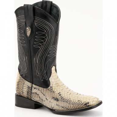 Ferrini Mens Vibora Natural S-Toe Boot 40593-05