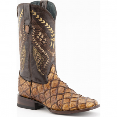 Ferrini Mens Bronco Cigar S-Toe Boot 43393-61