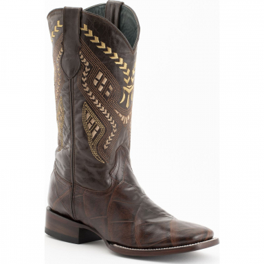 Ferrini Mens Jesse Chocolate S-Toe Boot 43593-09