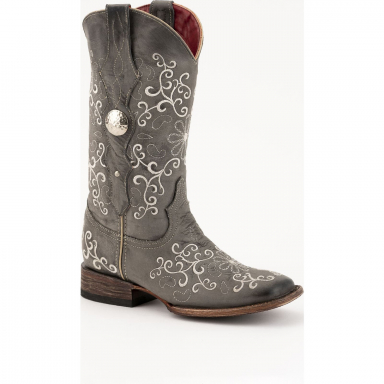 Ferrini Ladies Bella Smoke S-Toe Boot 82293-49