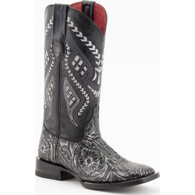 Ferrini Ladies Ladies Cleopatra Silver S-Toe Boot 83893-34