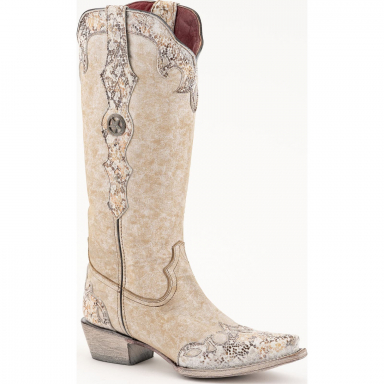 Ferrini Ladies Tessa Sand V-Toe Boot 84161-30