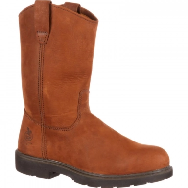 Georgia Boot Mens Steel Toe Static Dissipative Pull On Pull-On