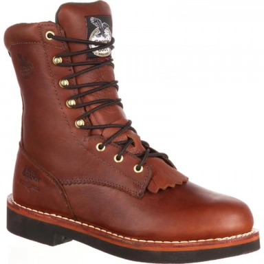 Georgia Boot Mens Farm And Ranch Lacer Work
