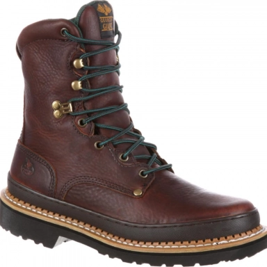 Georgia Boot Mens Giant Work Brown