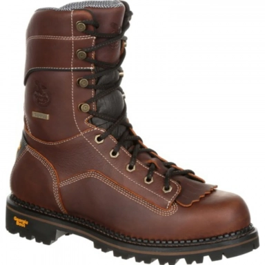 Georgia Boot Mens Amp Light Logger Composite Toe Low Heel Waterproof