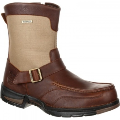 Georgia Boot Mens Athens Waterproof Side Zip Work