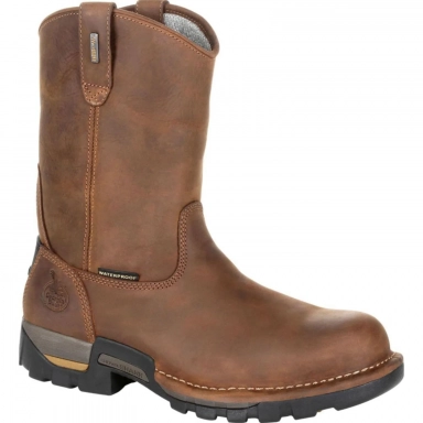 Georgia Boot Mens Eagle One Waterproof Pull On Pull-On