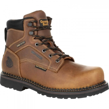 Georgia Boot Mens Giant Revamp Steel Toe Internal Met-Guard Waterproof