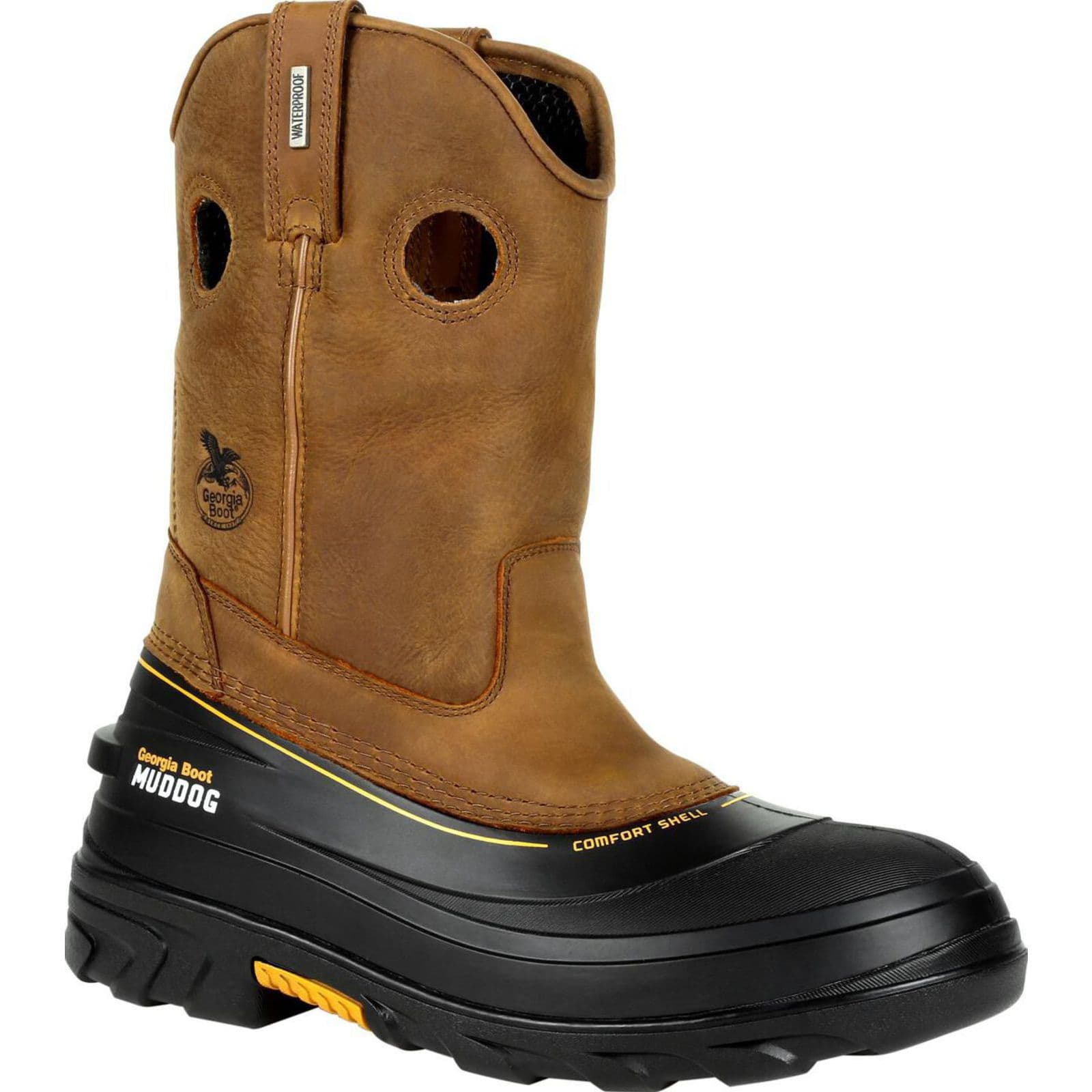 Shop Georgia Boot Mens Muddog Barracuda Cowboy Boot GB00374 Save Now Free Shipping BootAmerica