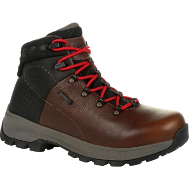 Georgia Boot Mens Eagle Trail Brown Black Work