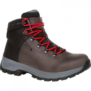 Georgia Boot Mens Eagle Trail Grey Black Work
