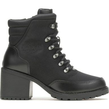 Harley Davidson Womens Corrington 5? Chunky Heel Motorcycle Boot D87225
