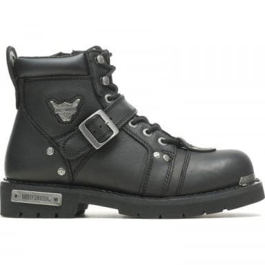 Harley Davidson Mens Brake Buckle Biker Boot D91684