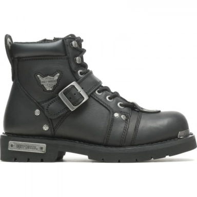Harley Mens Davidson Brake Buckle Biker Motorcycle Boot