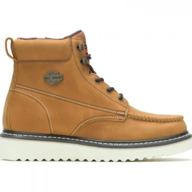 Harley Mens Davidson Beau Wedge Sole Boot