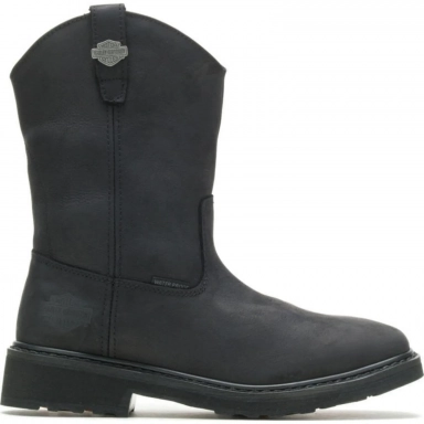 Harley Mens Davidson Altman Black Biker Motorcycle Boot Style