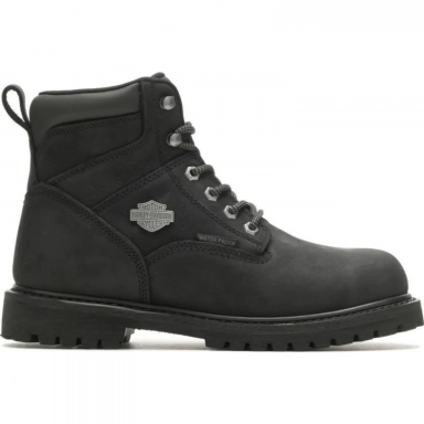Harley Mens Davidson Gavern Black Biker Motorcycle Boot Style