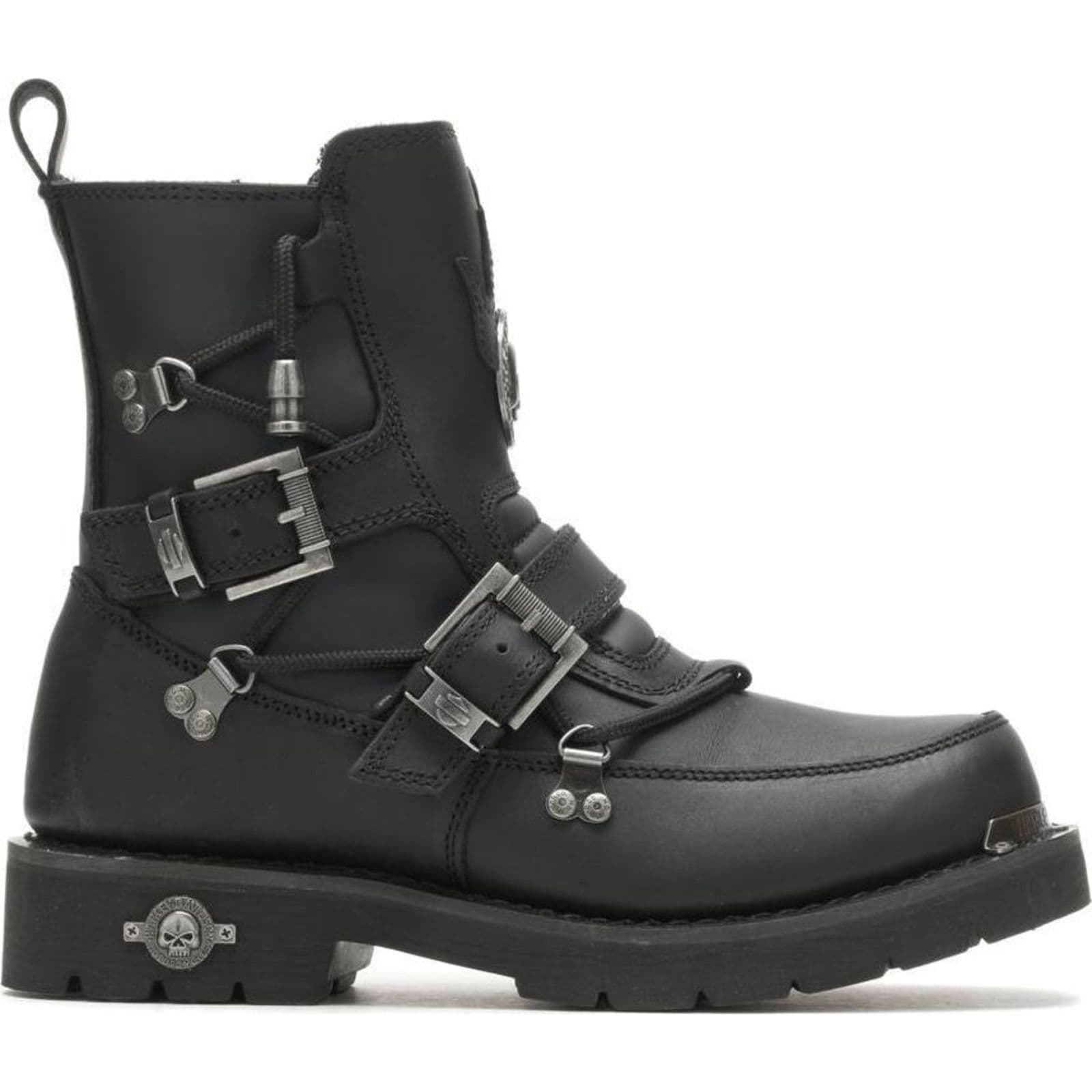Shop Harley Davidson Mens Distortion Black Biker Boot D94167