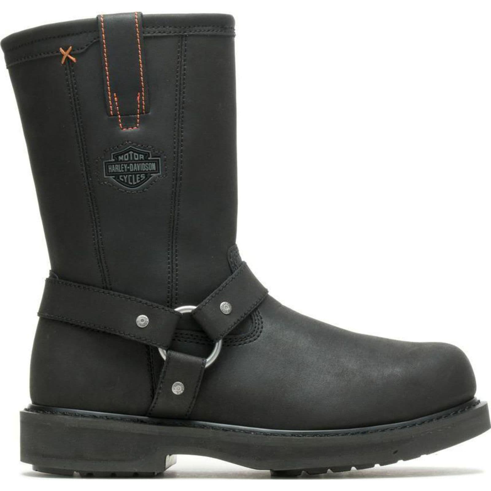 Shop Harley Mens Davidson Bill Steel Toe Black Boot