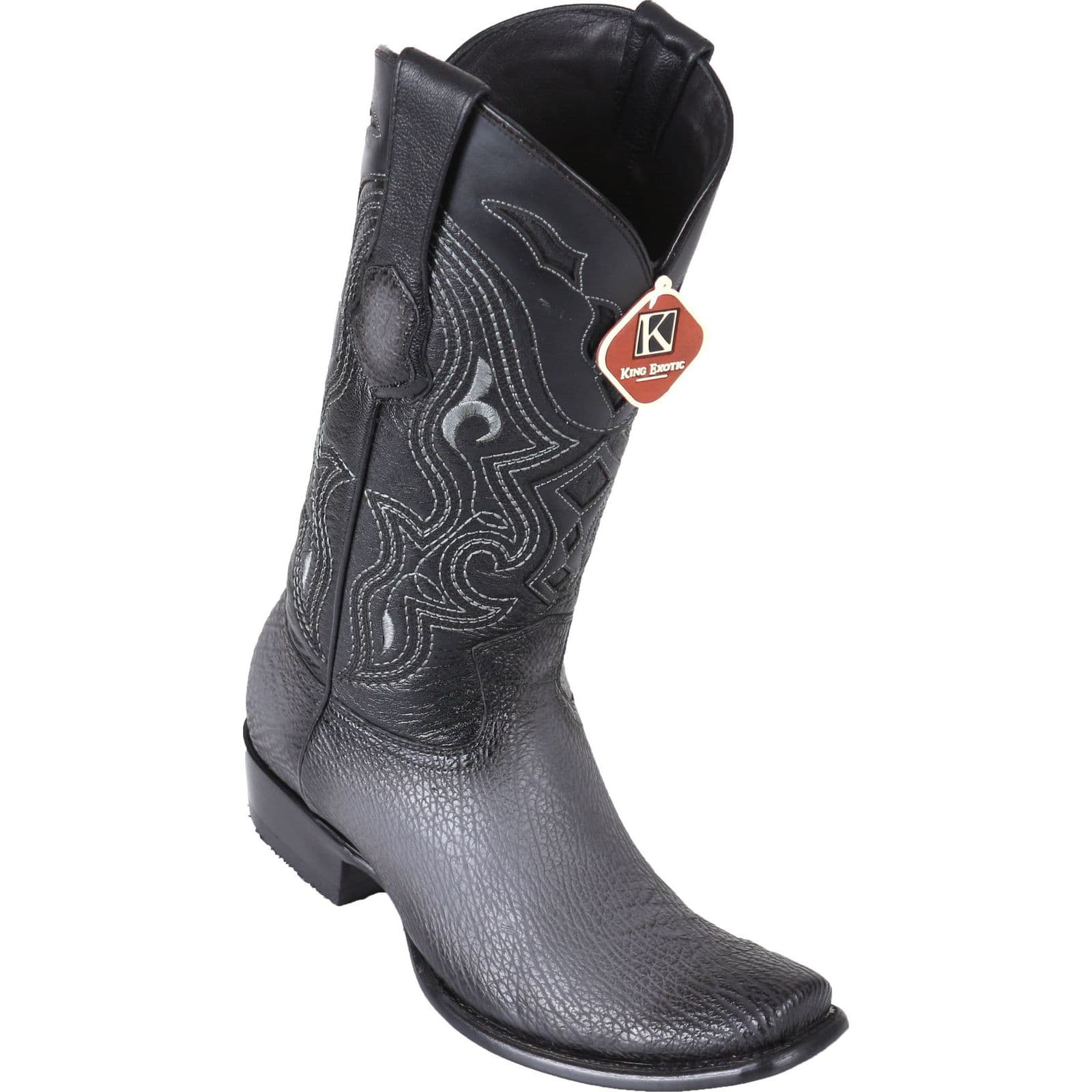 mens gray cowboy boots