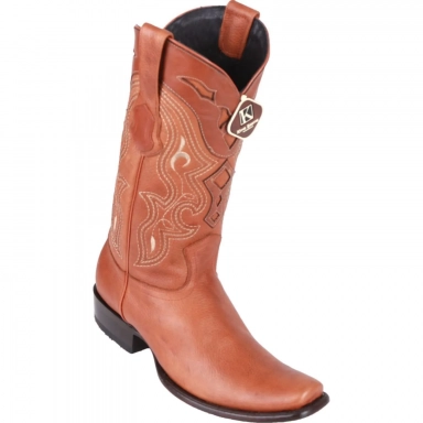King Exotic Mens Dubai Grisly Honey Cowboy Boot
