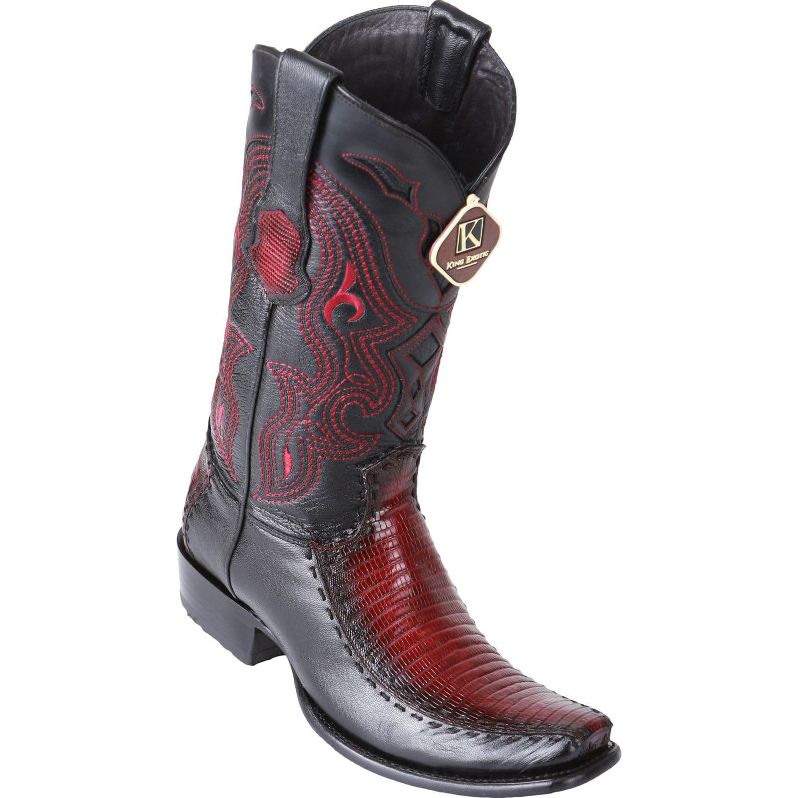 mens burgundy cowboy boots
