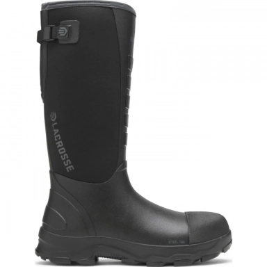 Lacrosse Mens Alpha Lite 16 Black 5.0MM Work Boot