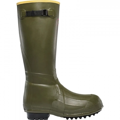 Lacrosse Mens Burly 18 Air Grip Foam Insulated Rubber Hunting Boot
