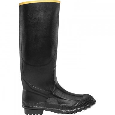 Lacrosse Mens ZXT Knee 16 Black Work Boot