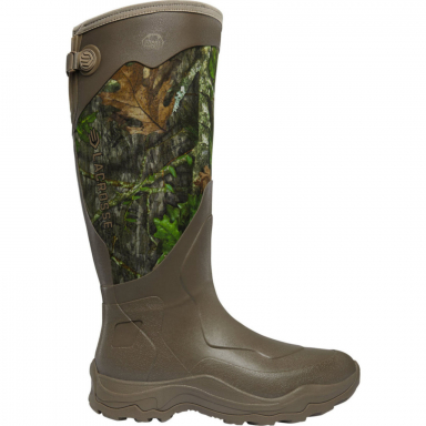 LaCrosse Mens Alpha Agility 17" Waterproof Rubber Snake Boots 302422