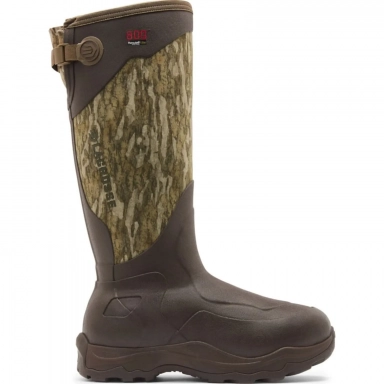 Lacrosse Mens Alpha Agility 17 Mossy Oak Bottomland 800G Hunting Boot