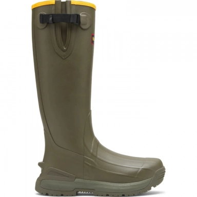 Lacrosse Mens Burly Aero 17 Dark Olive Hunting Boot