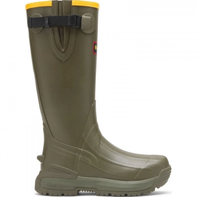 Lacrosse Womens Burly Aero 15 Dark Olive Hunting Boot