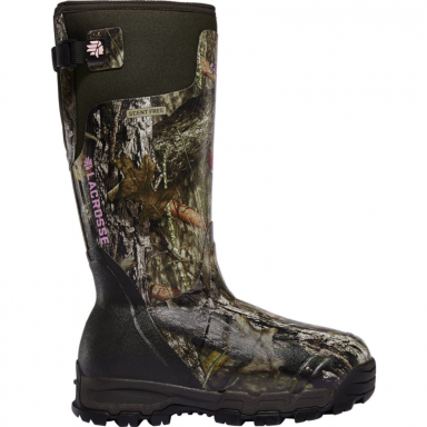 LaCrosse Womens Alphaburly Pro 15" Ins Rubber Hunt Boot Mossy Oak 376031