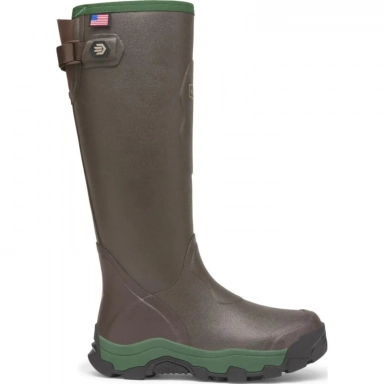 Lacrosse Womens Alpha Evolution 15 Brown/Green Hunting Boot