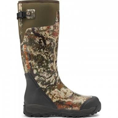 Lacrosse Mens Alphaburly Pro 18 Waterproof Insulated Rubber Hunting M