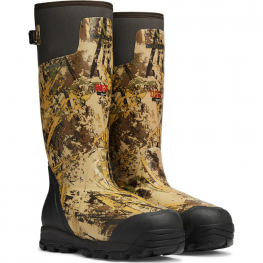 LaCrosse Mens Alphaburly Pro 18" First Lite Typha 1600G Hunting Boots 376077