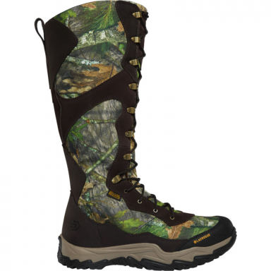 LaCrosse Mens Venom II 18" Waterproof Side-Zip Snake Boots 501000
