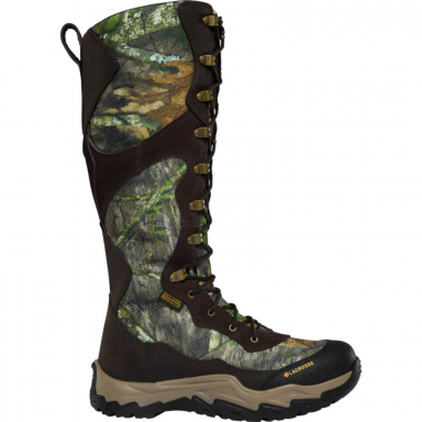 LaCrosse Womens Venom II 15" NWTF Side-Zip Waterproof Snake Boots 501001