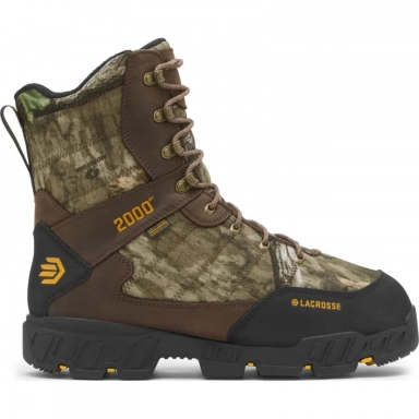 Lacrosse Mens Cold Snap II 9 Mossy Oak Country Roots 2000G Hunting