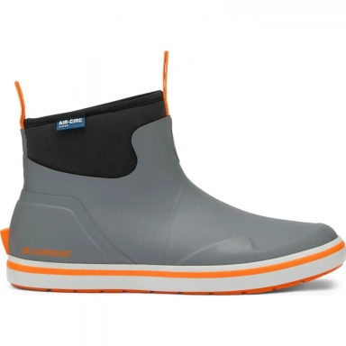 Lacrosse Mens Alpha Deck 6 Gray/Orange Outdoor Hiking Boot