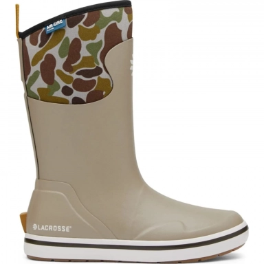 Lacrosse Womens Alpha Deck 12 Timber Wolf/Camo Hiking Boot