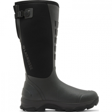 LaCrosse Mens Alpha Lite II 16" Black Outdoor Boots 628001