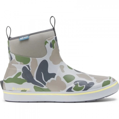 Lacrosse Mens Alpha Deck 6 Seagrass Duck Camo Hiking Boot