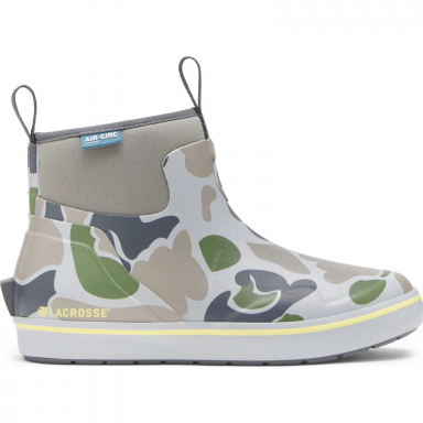 LaCrosse Womens Alpha Deck Boot 6 Seagrass Duck Camo